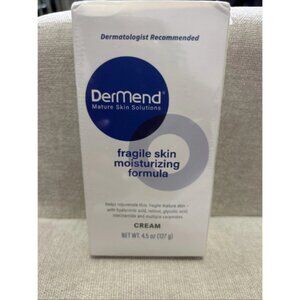 DerMend Fragile Skin Moisturizing Formula Cream 4.5 Oz.  New